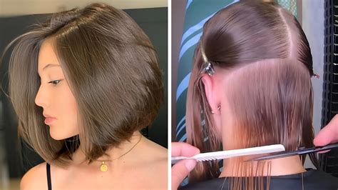 corte de cabelo chanel passo a passo